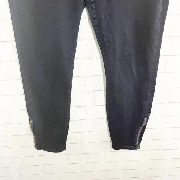 Madewell Black Skinny Skinny Medium Rise Jeans Women's Waist Size 32 - Picture 3 of 7